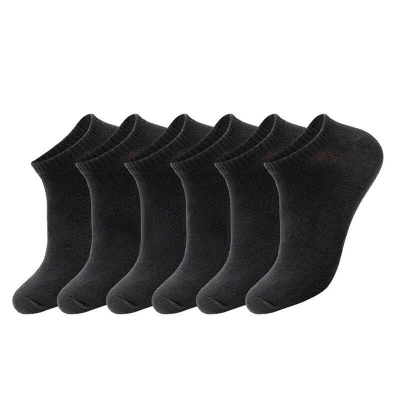 100% Thin Knit Breathable Cotton Boat Socks No Show Casual Fashion EU Size 39-44