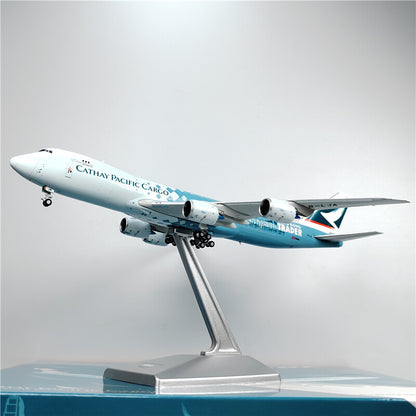 1:400 Y Wings CATHAY PACIFIC CARGO BOEING B747-8F Airplane Diecast Plane Model