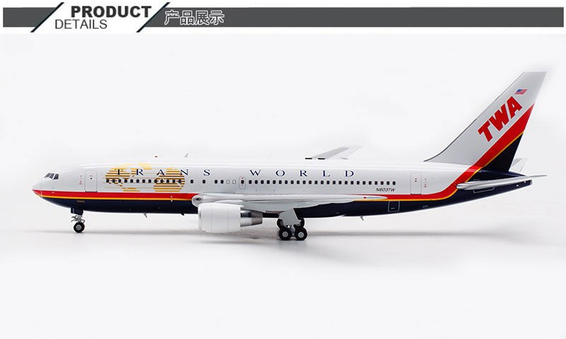 1:200 InFlight Trans World Airlines B767-200 Airplane Diecast Aircraft Model