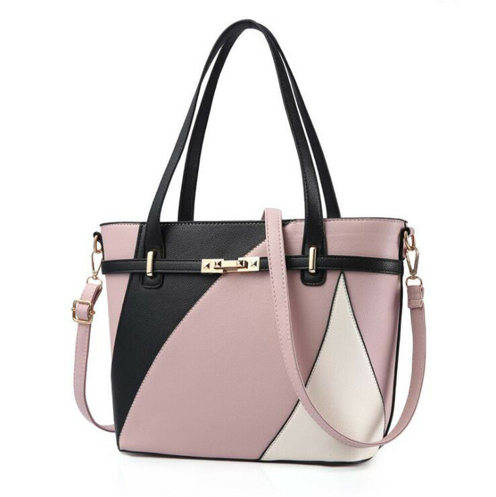 Fashion Women's Ladies PU Leather Crossbody Shoulder Handbags Messenger Tote Bag