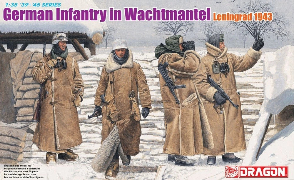 DRAGON 6518 1/35 German Infantry in Wachmantel Leningrad 1943