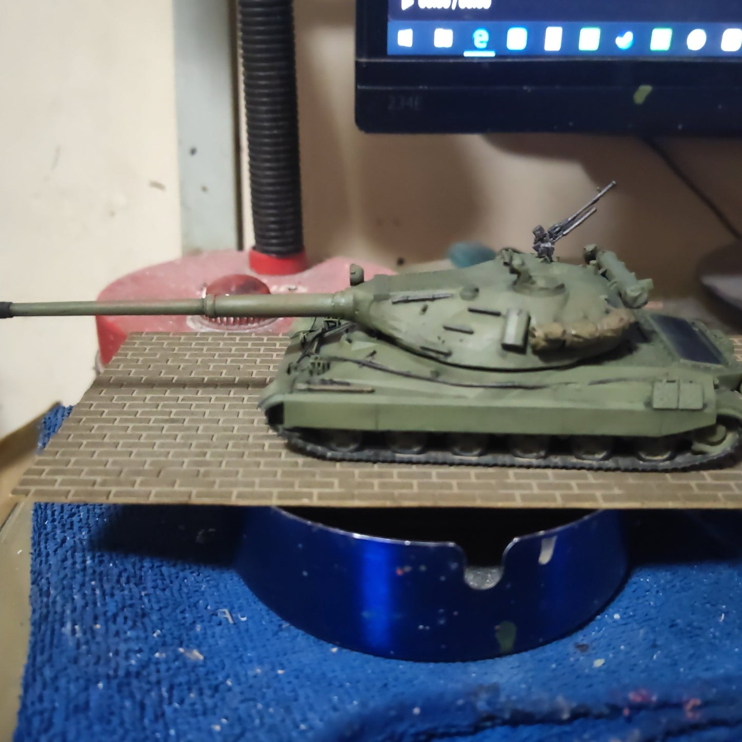 3D Printed 1/72 Polish TP60 Tank Finished Product