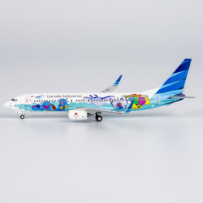 1:400 NGmodels Garuda Indonesia Boeing 737-800 Passenger Airplane Diecast Model