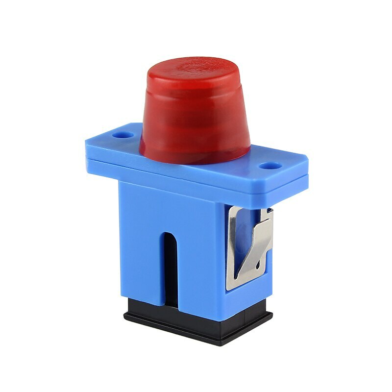 10 Pcs Plastic Section of SC-FC Fiber Flange Adapter