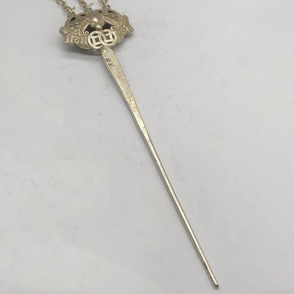 Collection of Ancient Chinese Silver Handcrafted Bat Hairpin Hair Accessories