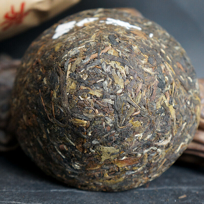 Xiaguan Holy Flame Tibetan Jincha Mushroom Shaped Puer Tea 2016 250g Raw Pu'er