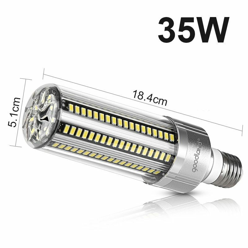 Super Bright LED E27 Corn Bulb 25W-200W Lamp 110V 220V Smart IC E39 E4 Big Power