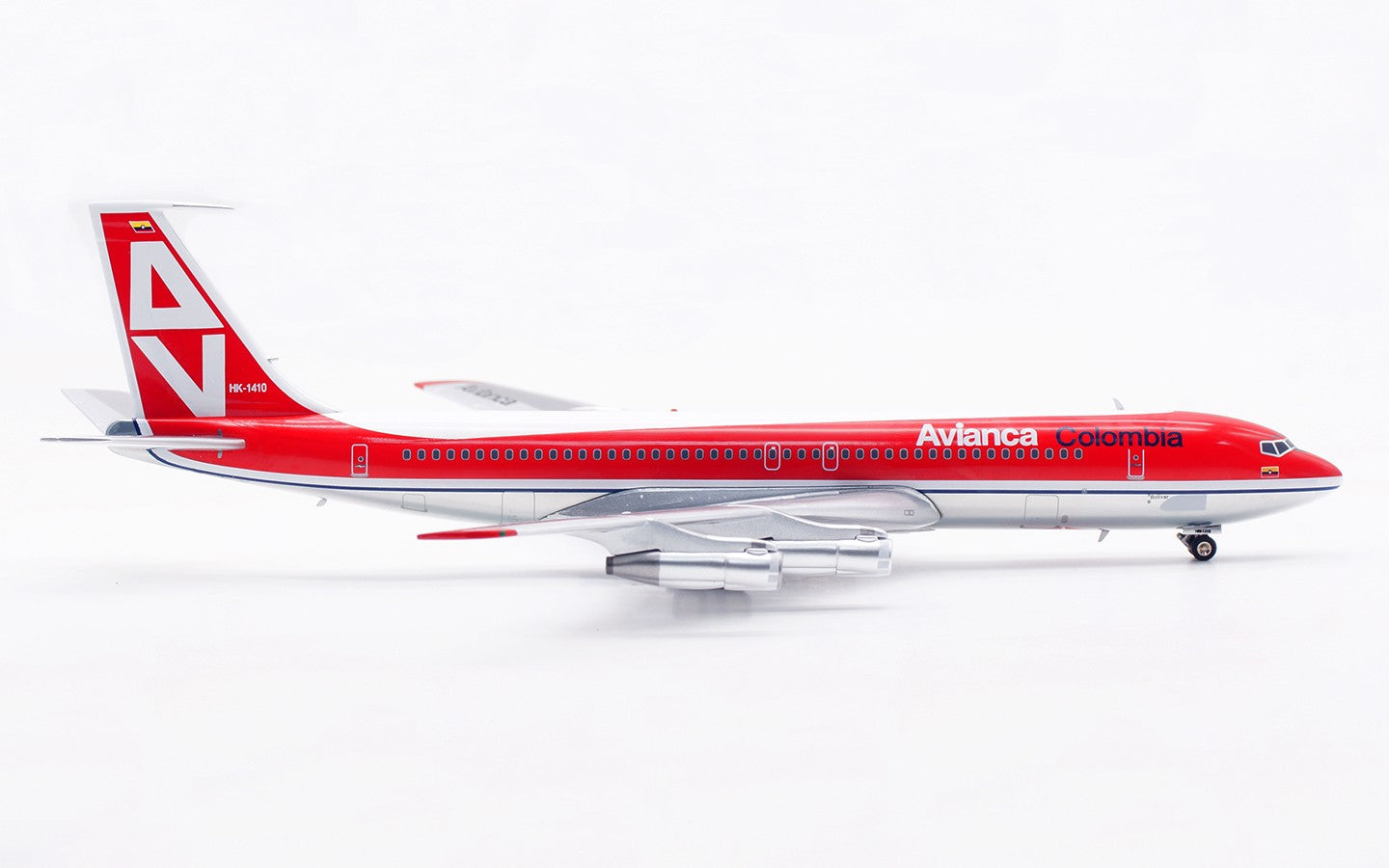 1:200 InFlight Avianca B707-300 Passenger Airplane Diecast Aircraft Model