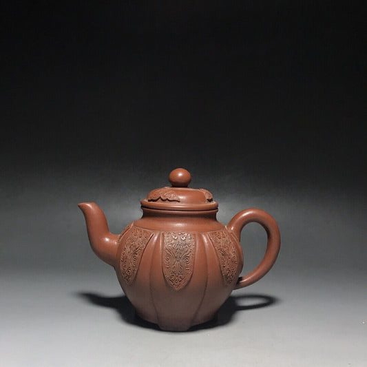 vintage chinese yixing purple clay teapot zisha ceremony teaware collection rare