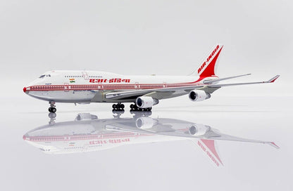 1:400 JC Wings AIR INDIA BOEING 747-400 Passenger Plane Diecast Aircraft Model