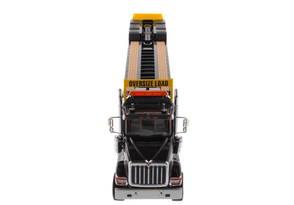 1:50 DM International Trailer Container Tractor Lowboy Trailer Diecast Model