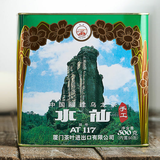 Sea Dyke AT117 Narcissus Rock Tea, China, Fujian Water, Xi'an Oolong Tea 500g Tin -
