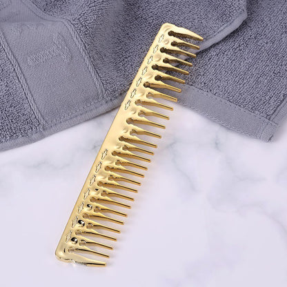 Women Hair Brush Plastic Wide Tooth Styling Combs Men Hairdressing Salon Toolkit