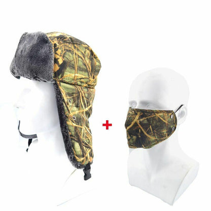 Full Face Mask Neck Warmer Winter Windproof Fleece Hat Cap Thermal Balaclava Hat