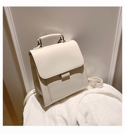 PU Leather Backpack Women Shoulder Bags Back Pack Travel Female School Bags