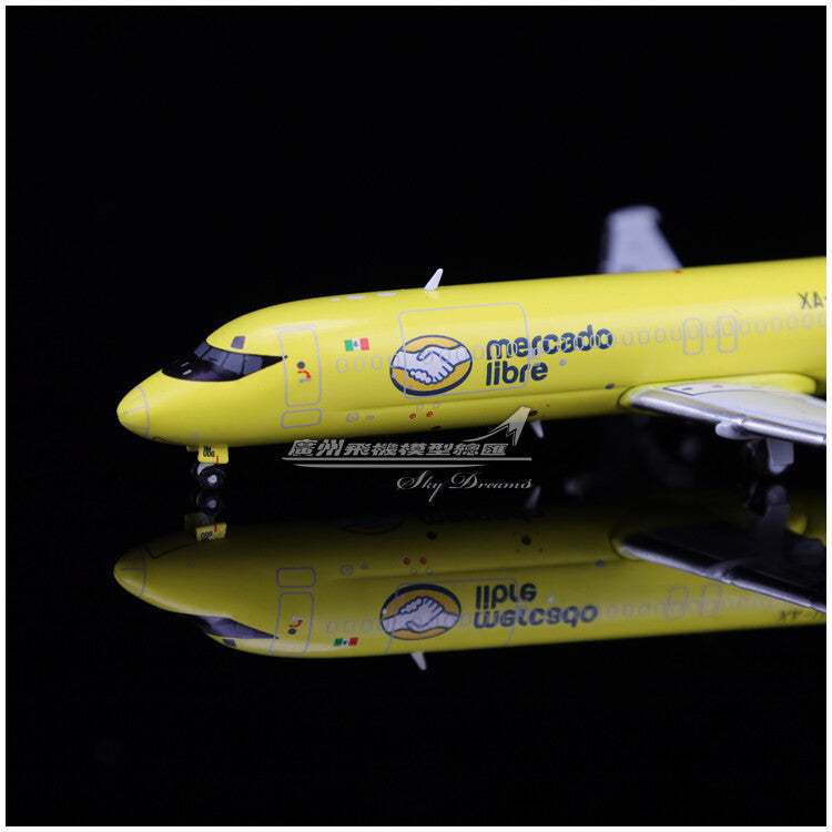 1:400 JC Wings Mercado Libre McDonnell Douglas DC-9 Plane Diecast Aircraft Model