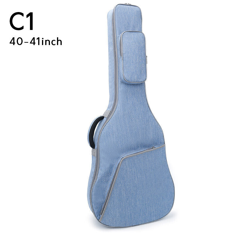 Thickened Guitar Gig Bag Double Shoulder Straps Padded Soft Case Backpack NEW