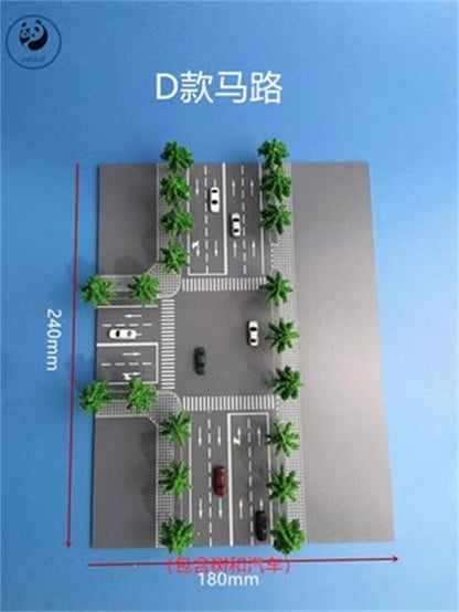1/300 Scale Railway Station Scene Building City High-Rise Building Model Toy