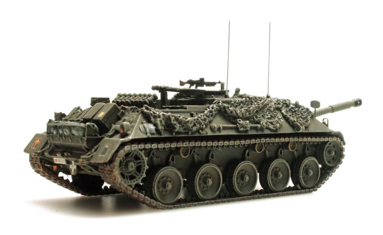 ARTITEC KaJaPa JPZ4-5 Belgian Army Tank destroyer 1/87 FINISHED MODEL TANK