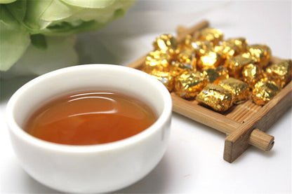 30g Yunnan Shu Puer Tea Ripe Cha Gao Cream Puerh Cooked Pu'er Green Food 30 Pcs