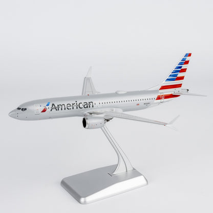 1:200 NGmodels American Airlines B737 MAX 8 Passenger Diecast Airplane Model