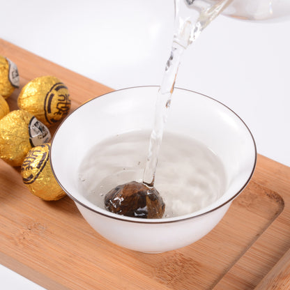 Organic Handmade Spherical Senior Shoumei White Tea Ball -