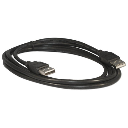 6 Foot USB 2.0 Type A Male to Type A Male Cable (M to M)