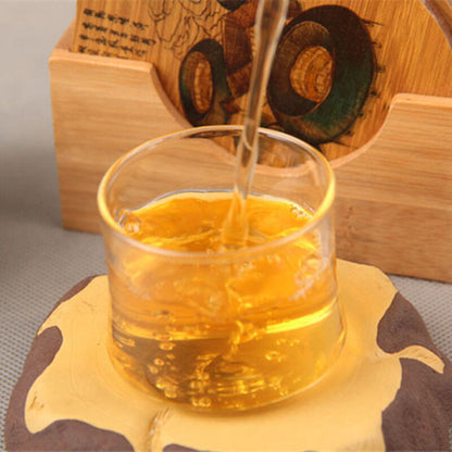 Pu er tea cake handmade Pu er tea 100g raw Pu er tea ecological old tree green tea-