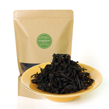 GOARTEA Premium Da Hong Pao Oolong Tea Wuyi Big Red Robe Tea Chinese Rock Loose-