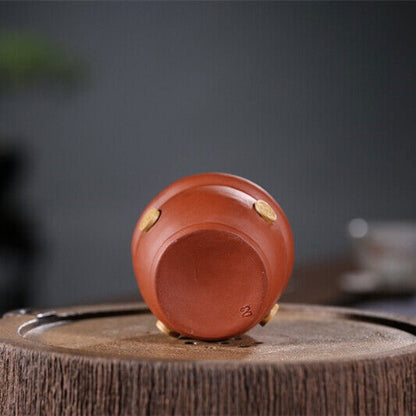 Creative Table Ornament Decoration Yixing Zisha Tea Pet Artware Coin Wealth New