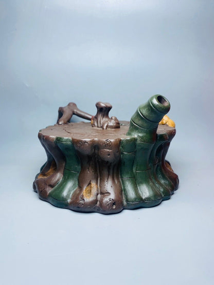 Chinese Yixing Zisha Clay Handmade Exquisite Teapot（灵猴献寿 底款：蒋蓉）