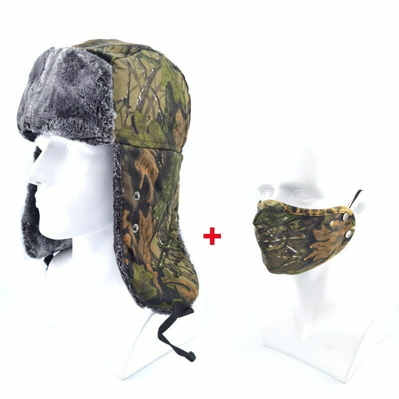Full Face Mask Neck Warmer Winter Windproof Fleece Hat Cap Thermal Balaclava Hat