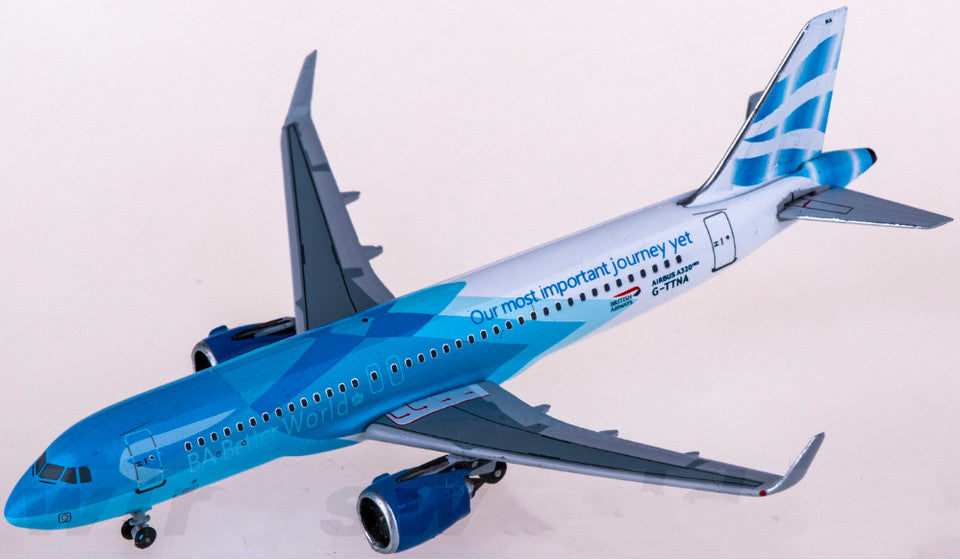 1:400 AeroClassics BRITISH AIRWAYS AIRBUS A320 Passenger Airplane Diecast Model