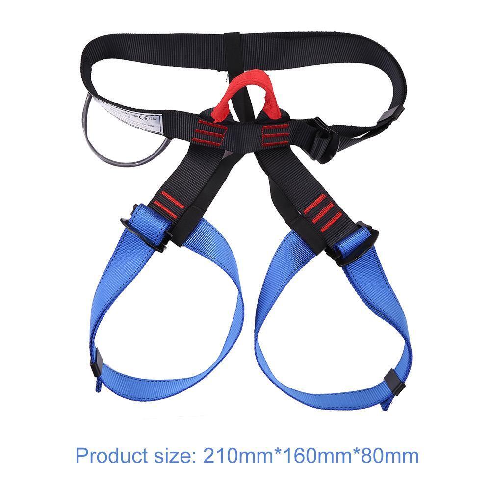 Outdoor Sports Rock Climbing Harness Waist Half Body Safety Belt Body Harness