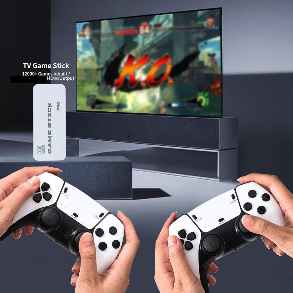 Dual Controller TV Game Console Retro HD PSP Arcade 4K Home Game Console-usa1