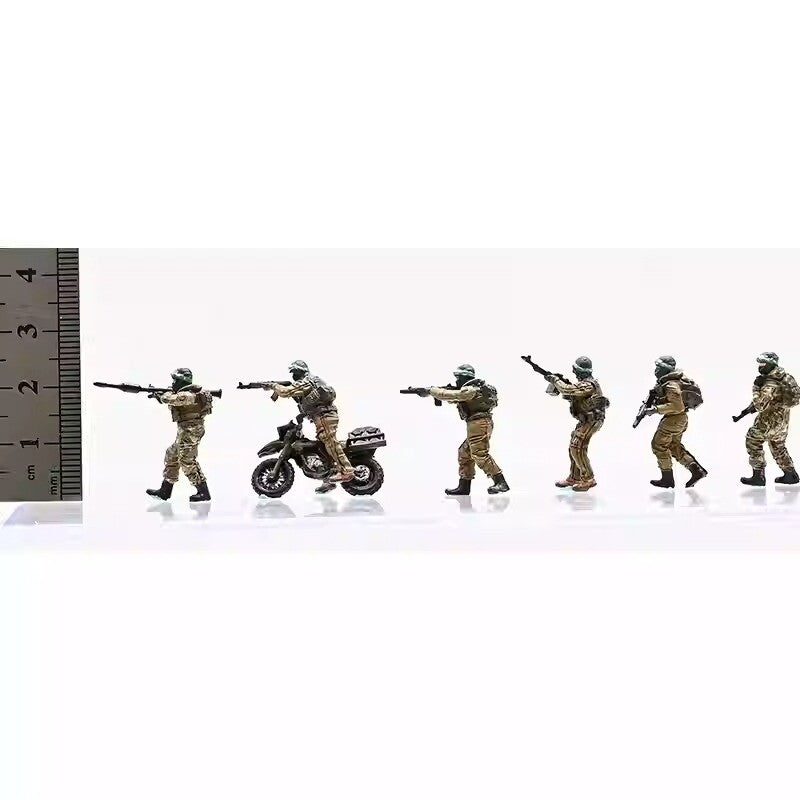 1/72 Modern Elite Soldier 6 Soldier Model