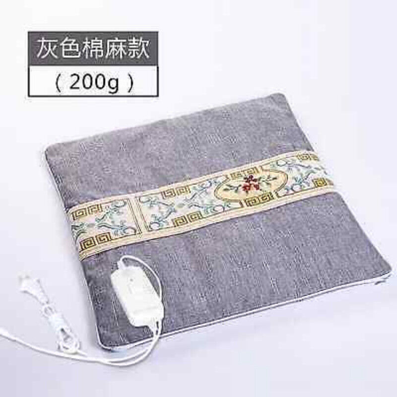 Electric Heating Moxa Cushion Pillow Chinese Herbal Wormwood Mat Office