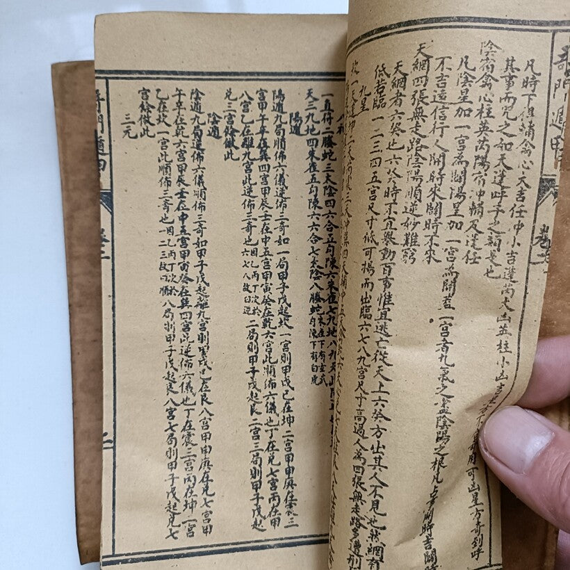 Chinese Old books wire bound books medical book Qimen Dun Jia 13 books set
