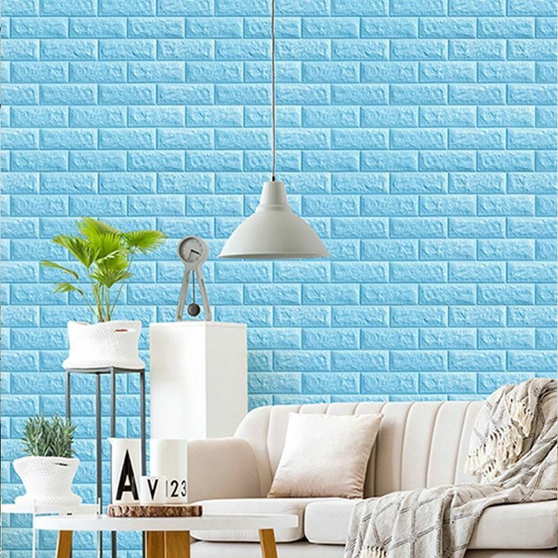 Brick Sticker 15/30Pcs Self-Adhesive Waterproof Foam Kitchen Ceiling Background