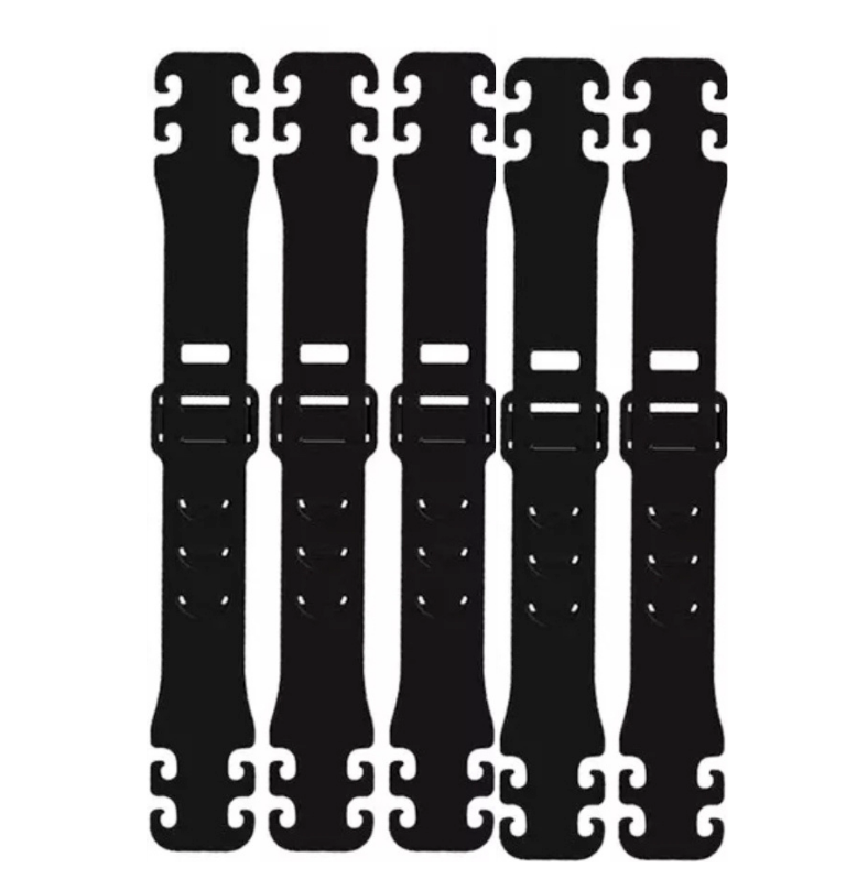 5Pcs- Sujetador de Mascara Extensor Gancho para Oreja, Máscara Extensión Gancho