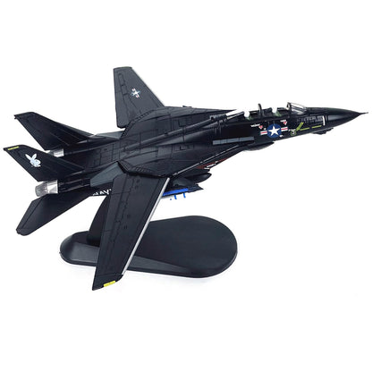 1:100 F-14 Tomcat US Fighter VX-4 Plane Model Alloy Aircraft Military Ornaments