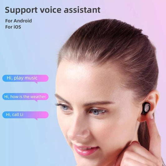 Bluetooth 5.0 Audifonos Inalambricos Auriculares para Telefonos Tablet Phone