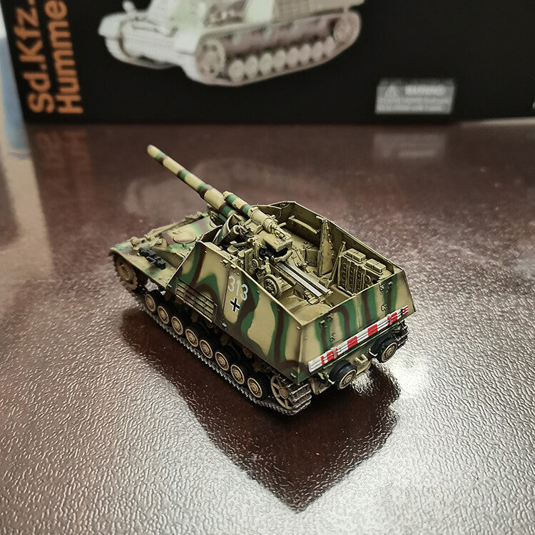 1:72 DRAGON Hummel, Sd.Kfz.165 Self propelled Howitzer Diecast PVC Armor Model