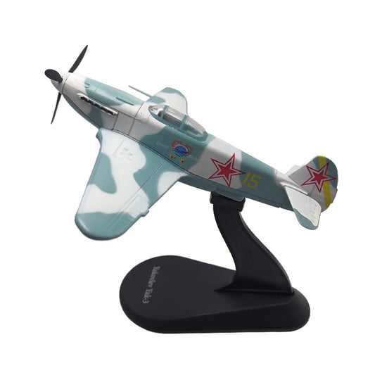1/72 Alloy WWII Soviet Yak-3 Fighter Military Aircraft Model With Display Stand