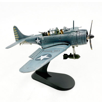 1:72 Douglas SBD Dauntless 1940 Plane Model Aircraft Diecast Airplane Model