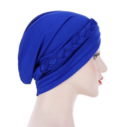 Turban Hat Hat Baotou Hat Caps Head Wearing Comfort Beautiful Colorful Fashion