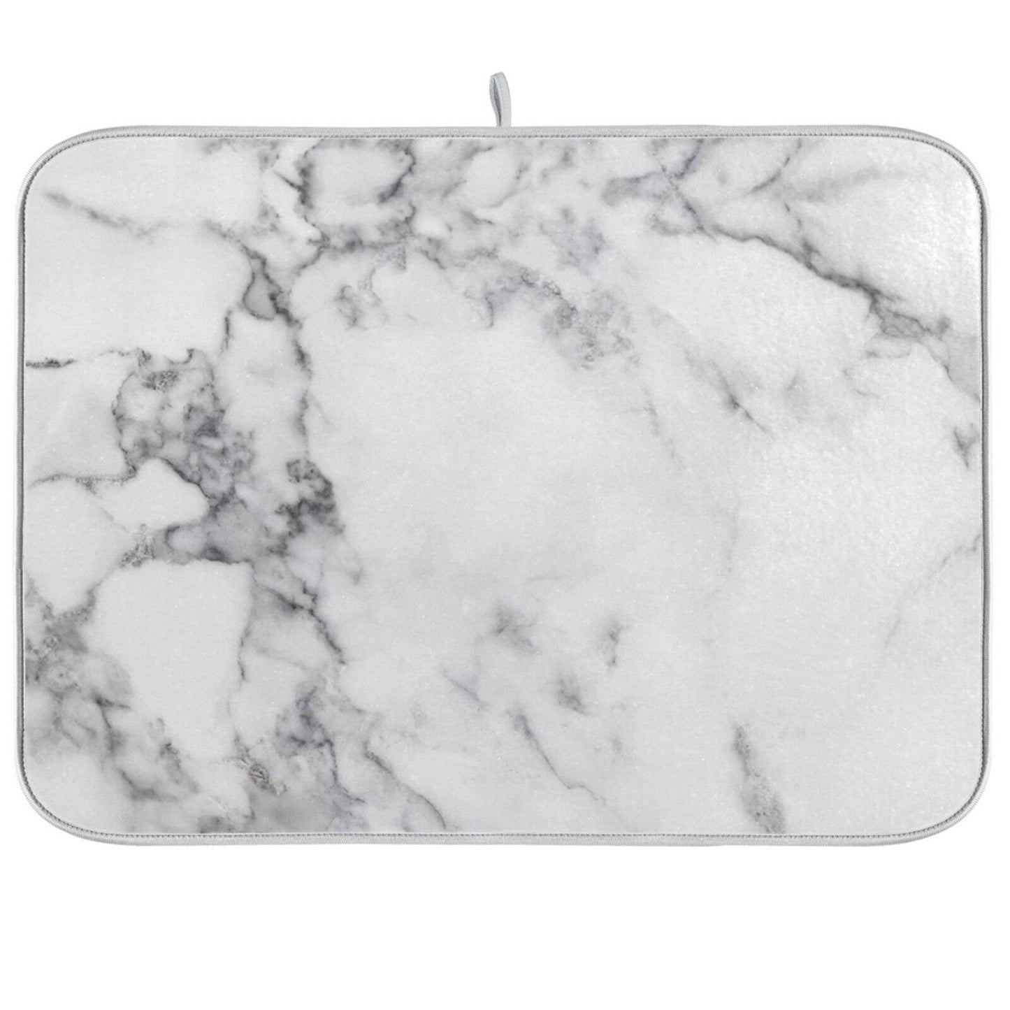 Dish Drying Mats Botanical Print Microfiber Kitchen Counter Super Absorbent Pads