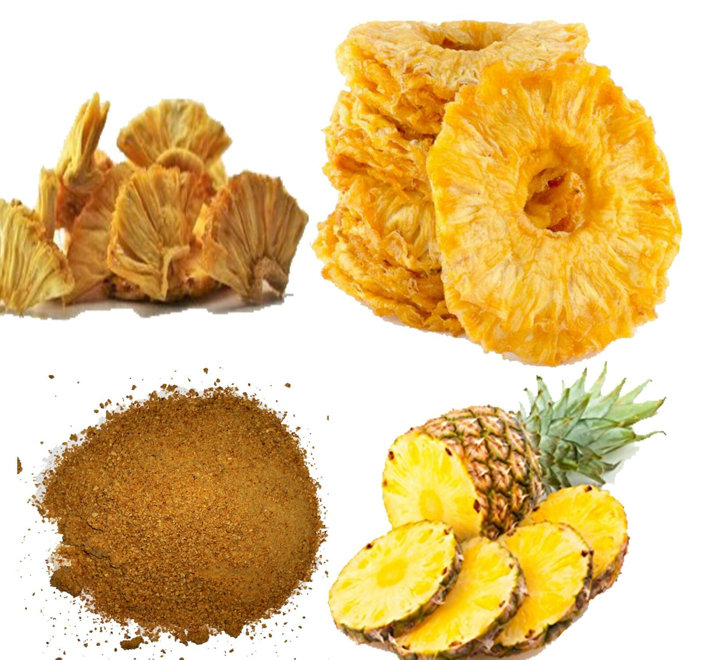 Dried pineapple fruit powder/flour/Tidbits/Rings premium grade A Quality