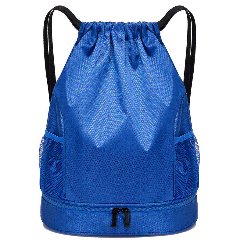 Waterproof Basketball Bag Wet Dry Separation Bags Swimming Drawstring Backpack