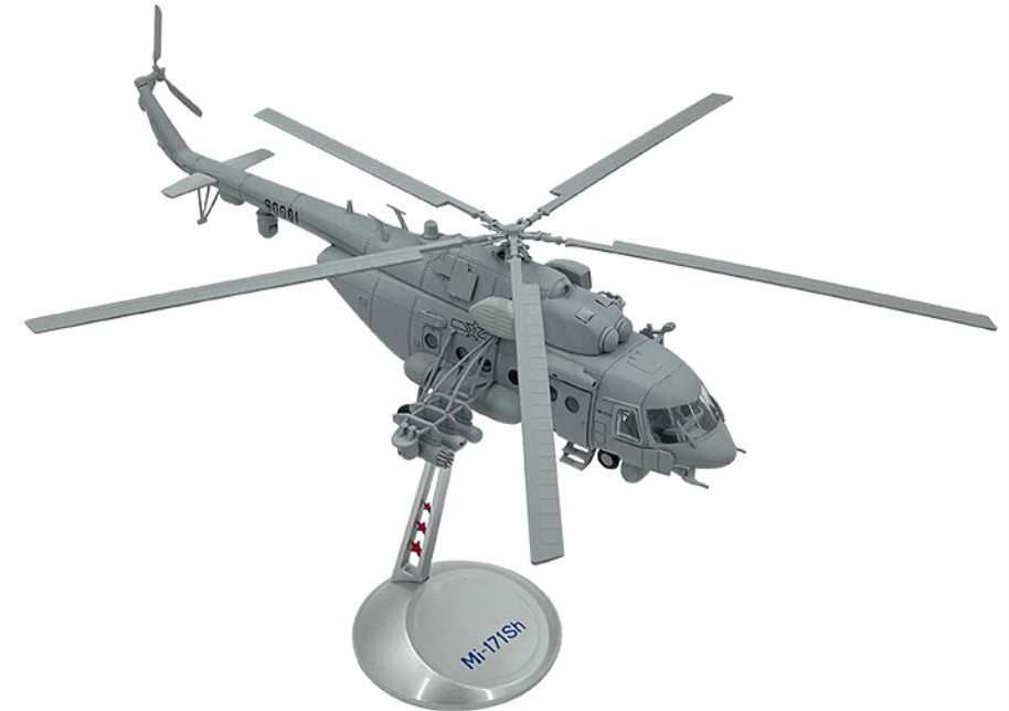 1:48 52CM China Mi-171Sh Military Transport Aircraft Helicopter Diecast Model